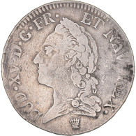 Monnaie, France, Louis XV, Écu à La Vieille Tête, Ecu, 1773, Limoges, TB - 1715-1774 Luis XV El Bien Amado