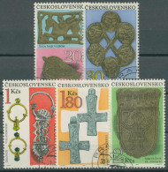 Tschechoslowakei 1969 Archäologie 1898/02 Gestempelt - Oblitérés