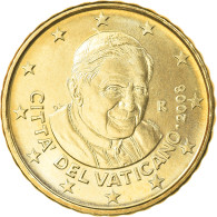 Cité Du Vatican, 10 Euro Cent, 2008, Rome, SPL, Laiton, KM:385 - Vatican