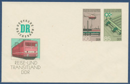DDR 1985 Sozialistisches Eisenbahnwesen Umschlag U 3 Ungebraucht (X41062) - Briefomslagen - Ongebruikt