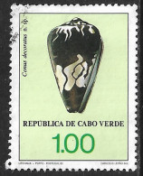 Cabo Verde – 1983 Shells 1.00 Used Stamp - Cap Vert