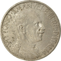 Monnaie, Italie, Vittorio Emanuele III, 2 Lire, 1923, Rome, TB, Nickel, KM:63 - 1900-1946 : Victor Emmanuel III & Umberto II