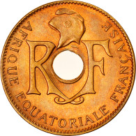 Monnaie, Afrique-Équatoriale Française, 5 Centimes, 1943, Pretoria, SPL+ - Otros & Sin Clasificación