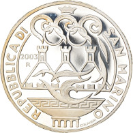 Monnaie, San Marino, 10 Euro, 2003, Rome, FDC, Argent, KM:454 - Saint-Marin