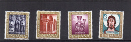 1961 Spanje Mi N°1260/1263 ** : MNH, Postfris, Postfrisch , Neuf Sans Charniere - 1961