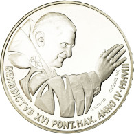 Vatican, Pape Benoit XVI, 5 Euro, Journée De La Jeunesse, 2008, FDC, Argent - Vaticano