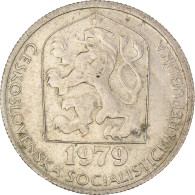 Monnaie, Tchécoslovaquie, 50 Haleru, 1979, TTB+, Cupro-nickel, KM:89 - Tchécoslovaquie