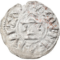 Monnaie, France, Picardie, Gautier II, Denier, 986-1027, Amiens, Extremely Rare - Altri & Non Classificati