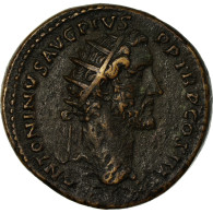 Monnaie, Antonin Le Pieux, Dupondius, Rome, TB+, Cuivre, RIC:665 - Les Antonins (96 à 192)