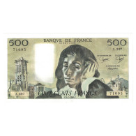 France, 500 Francs, Pascal, 1984, 1984-07-05, SPL+, Fayette:71.31, KM:156e - 500 F 1968-1993 ''Pascal''