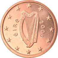 IRELAND REPUBLIC, Euro Cent, 2005, Sandyford, FDC, Copper Plated Steel, KM:32 - Ierland