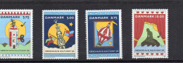 1996 Denemarken Mi N° 1116/1119 ** : MNH, Postfris, Postfrisch , Neuf Sans Charniere - 1996