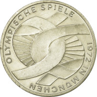 Monnaie, République Fédérale Allemande, 10 Mark, 1972, Stuttgart, TTB+ - Andere & Zonder Classificatie