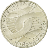 Monnaie, République Fédérale Allemande, 10 Mark, 1972, Hambourg, TTB, Argent - Sonstige & Ohne Zuordnung