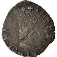 Monnaie, Espagne, Franche-Comté, Philippe II, Carolus, 1597, Dole, TB+, Billon - Other & Unclassified