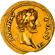 Monnaie, Tibère, Quinaire, 15-16 AD, Lyon - Lugdunum, Très Rare, TTB+, Or - The Julio-Claudians (27 BC To 69 AD)