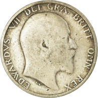 Monnaie, Grande-Bretagne, Edward VII, Shilling, 1906, TB, Argent, KM:800 - I. 1 Shilling