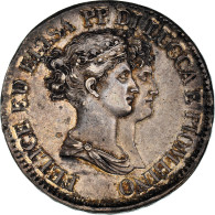 Monnaie, États Italiens, LUCCA, Felix And Elisa, 5 Franchi, 1808, Firenze, SUP - Lucca