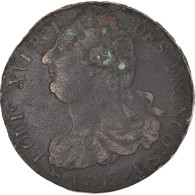 Monnaie, France, Louis XVI, 2 Sols, 1792, Paris, TB+, Bronze, Gadoury:25 - Otros & Sin Clasificación
