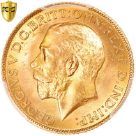 Grande-Bretagne, George V, Sovereign, 1925, Or, PCGS, MS66, Spink:3996, KM:820 - 1 Sovereign
