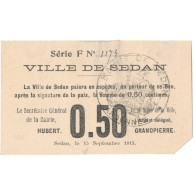 France, Sedan, 25 Centimes, 1915, SUP - Notgeld