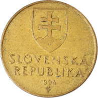 Monnaie, Slovaquie, Koruna, 1994 - Eslovaquia