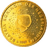 Pays-Bas, 50 Euro Cent, 2007, Utrecht, FDC, Laiton, KM:270 - Niederlande