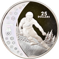 Monnaie, Canada, Elizabeth II, Ski Alpin, 25 Dollars, 2007, FDC, Argent, KM:742 - Canada