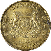 Monnaie, Singapour, 5 Cents, 1997 - Singapur