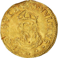 Monnaie, États Italiens, Scudo, 1552, Lucques, TTB+, Or - Lucca