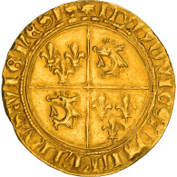 Monnaie, France, Dauphiné, Louis II, Ecu D'or, Romans, Rare, TTB+, Or - Sonstige & Ohne Zuordnung