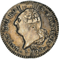 Monnaie, France, Louis XVI, 30 Sols François, 30 Sols, 1792, Paris, SUP+ - Altri & Non Classificati