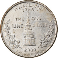 Monnaie, États-Unis, Quarter, 2000, U.S. Mint, Denver, TTB, Copper-Nickel Clad - Koloniaal