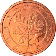 République Fédérale Allemande, 2 Euro Cent, 2003, Hambourg, SPL, Copper - Allemagne