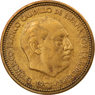 Monnaie, Espagne, Caudillo And Regent, 2-1/2 Pesetas, 1954, Madrid, TTB - Andere & Zonder Classificatie