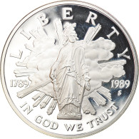 Monnaie, États-Unis, Congrés, Dollar, 1989, U.S. Mint, San Francisco, Proof - Commemorative