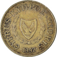 Monnaie, Chypre, 5 Cents, 1992 - Chipre