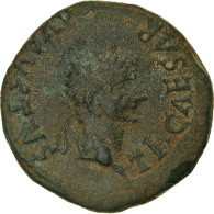 Monnaie, Spain, Tibère, As, 14-37 AD, Turiaso, TTB, Bronze, RPC:423 - Province