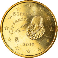 Espagne, 50 Euro Cent, 2010, Madrid, FDC, Laiton, KM:1149 - Spanien