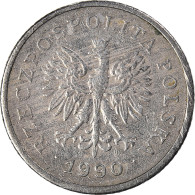 Monnaie, Pologne, 20 Groszy, 1990 - Pologne