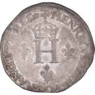 Monnaie, France, Henri II, Gros De Nesle, 1550, Paris, TB+, Billon, Sombart:4456 - 1547-1559 Heinrich II.