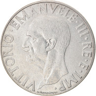 Monnaie, Italie, Vittorio Emanuele III, Lira, 1939, Rome, TB+, Stainless Steel - 1900-1946 : Victor Emmanuel III & Umberto II