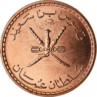 Monnaie, Oman, Qabus Bin Sa'id, 5 Baisa, 2008, British Royal Mint, SPL+, Bronze - Oman