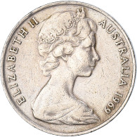 Monnaie, Australie, 10 Cents, 1969 - 10 Cents