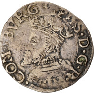 Monnaie, Espagne, Franche-Comté, Philippe II, Carolus, 1562, Dole, Rare, TTB+ - Altri & Non Classificati