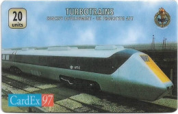 UK - Unitel - UT - 0218 - Turbotrains - UK Prototype APT, Fake Prepaid 20Units - Bedrijven Uitgaven