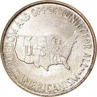 Monnaie, États-Unis, Half Dollar, 1952, U.S. Mint, Philadelphie, SUP+, Argent - Commemoratifs