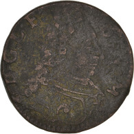Monnaie, France, Liard De Montbéliard, 1715, Montbéliard, TB, Cuivre - Otros & Sin Clasificación