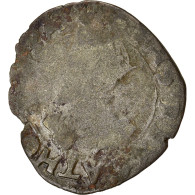 Monnaie, Espagne, Franche-Comté, Philippe II, Carolus, 1596, Dole, TB, Billon - Altri & Non Classificati