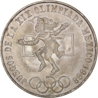 Monnaie, Mexique, 25 Pesos, 1968, Mexico, SPL, Argent, KM:479.1 - Mexique